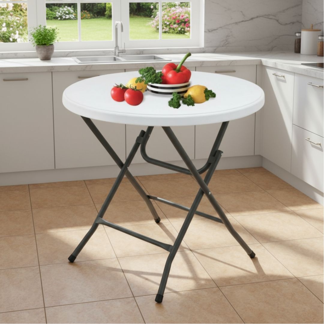 BSK185FRT BLUESONIC 80CM ROUND BAR TABLE