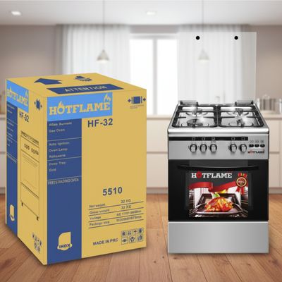 HF-1044 HOTFLAME 4 BURNER GAS STOVE