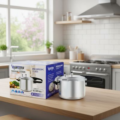 BSK 00522PC BLUESONIK PRESSURE COOKER 20CM  6 LITRES