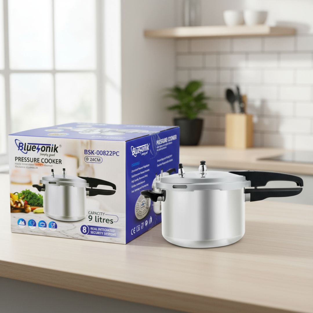 BSK 00822PC BLUESONIK PRESSURE COOKER 24CM 9LITRES