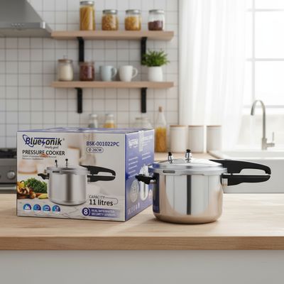 BSK 001022PC BLUESONIK PRESSURE COOKER 26CM 11 LITRES