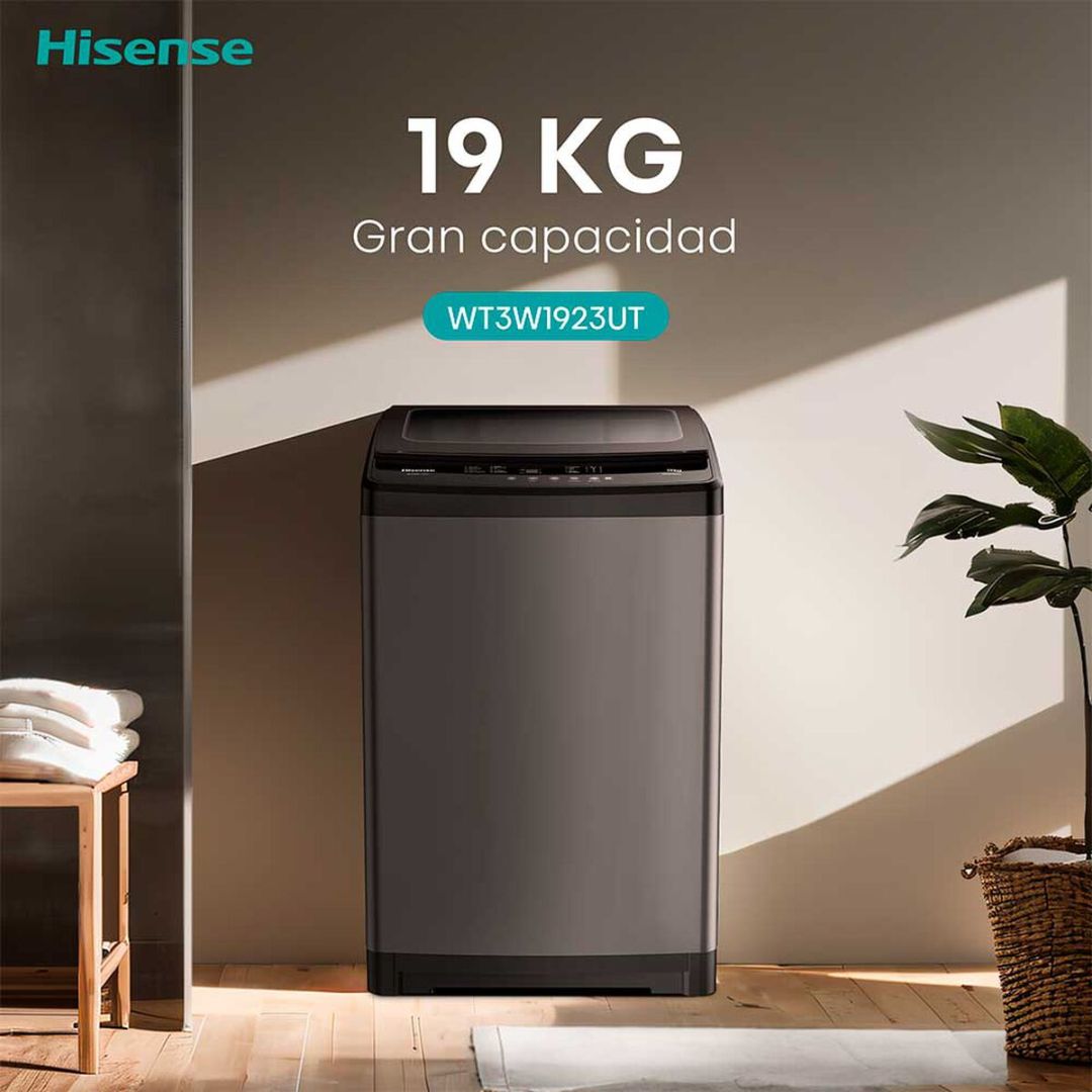 HISENSE 19KG WASHING MACHINE WT3W19523UT