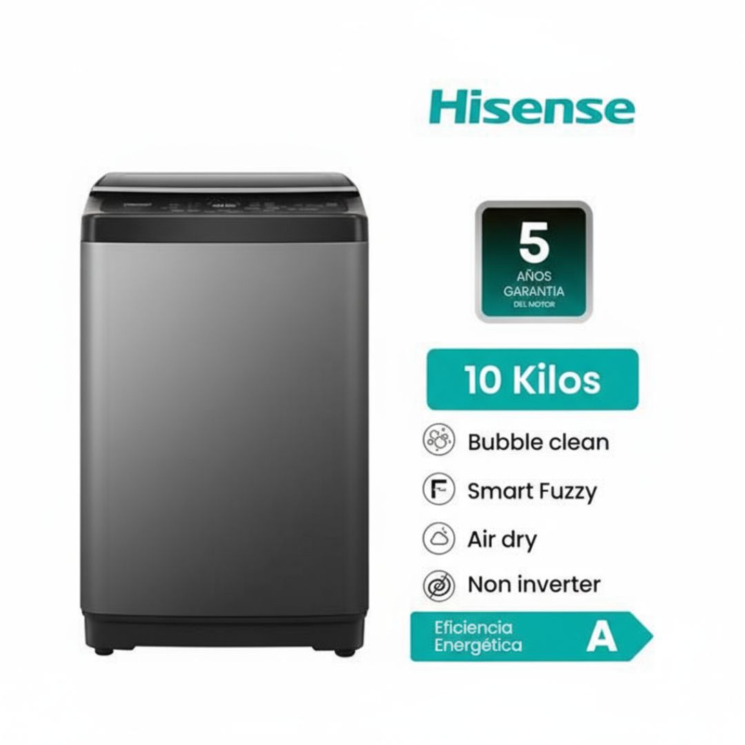 HISENSE 10KG WASHING MACHINE WT3J1023UT