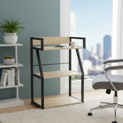 JB-08-34  MICROWAVE STAND (DIMENSIONS: 23.5&quot;W * 39&quot;H)