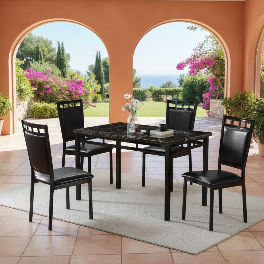 YD-24021 DL-METRO-FOUR DINING TABLE 1+4