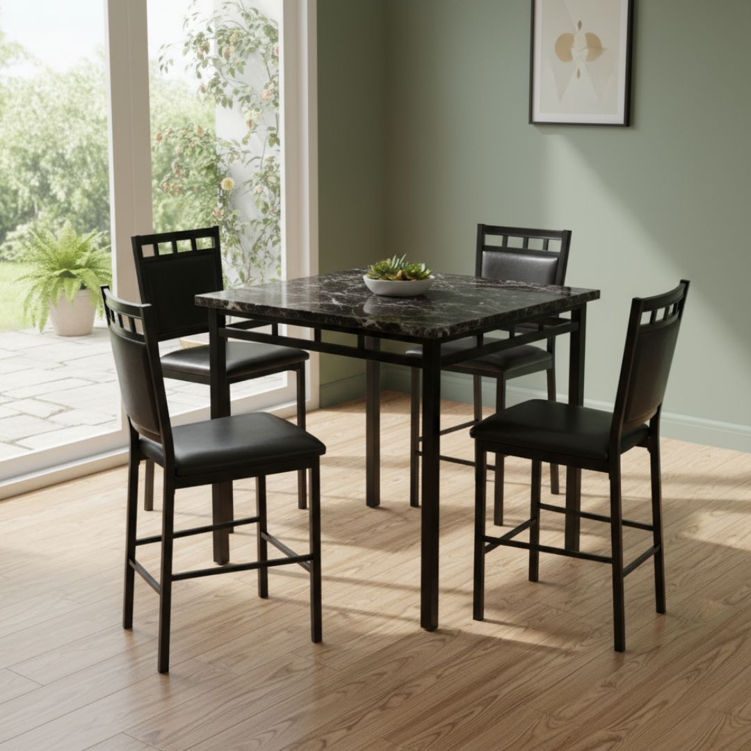 YD-24015 DL-URBUN-SQUARE 1+4 DINING TABLE