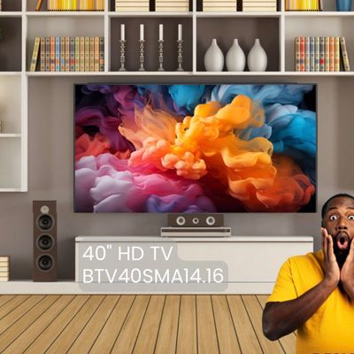 BTV40SMA14.16 BERKLAYS 40"HD Smartv, Android 14, ISTV, Dolby,1+8GB, with BLUETOOTH