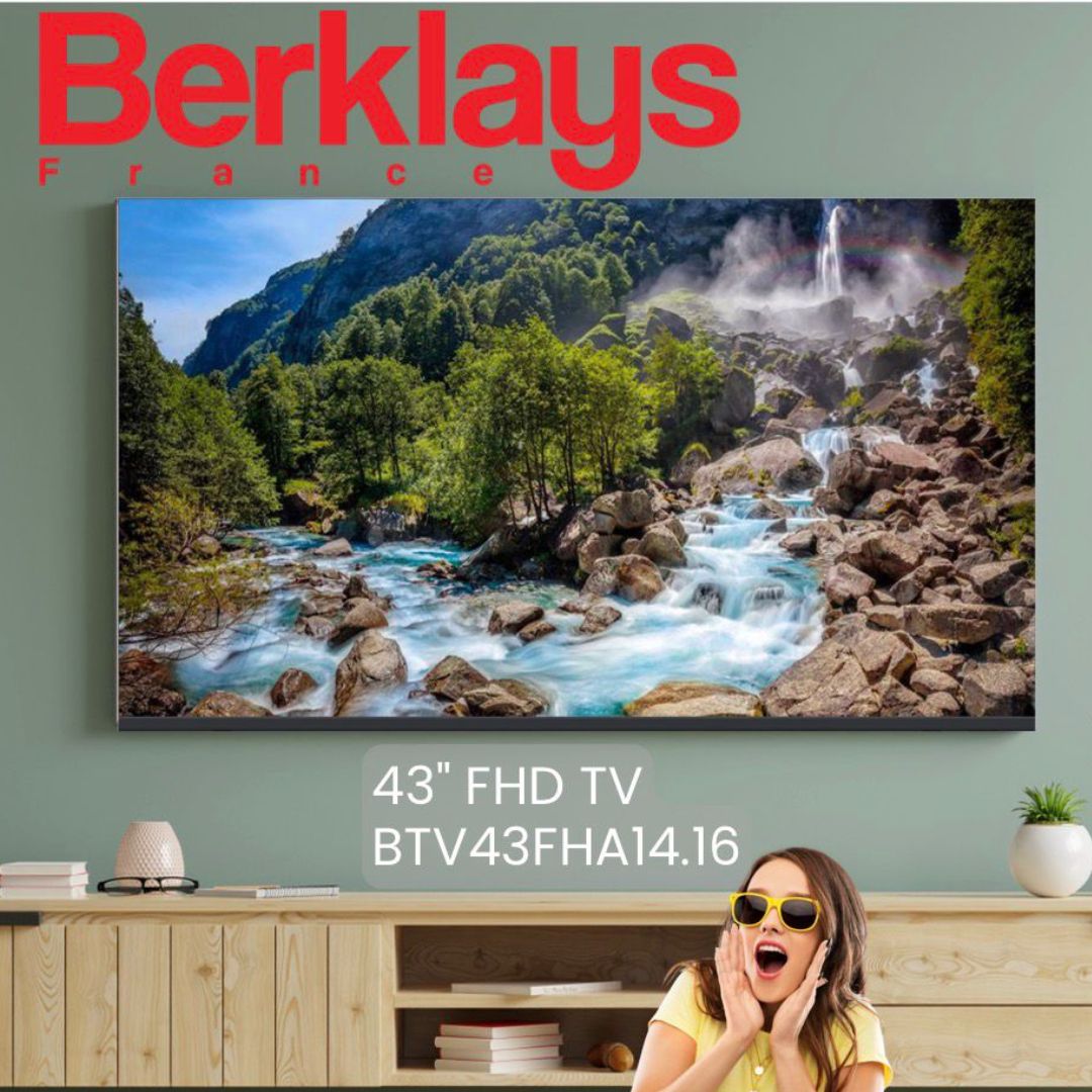 BTV43FHA14.16 43'' FHD Smartv, Android 14, ISTV,Dolby,1+8GB, with BLUETOOTH