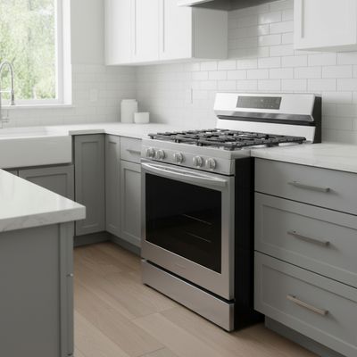 NX60A6115SS SAMSUNG 30"" STOVE GAS -- 5 BURNER -- STEEL