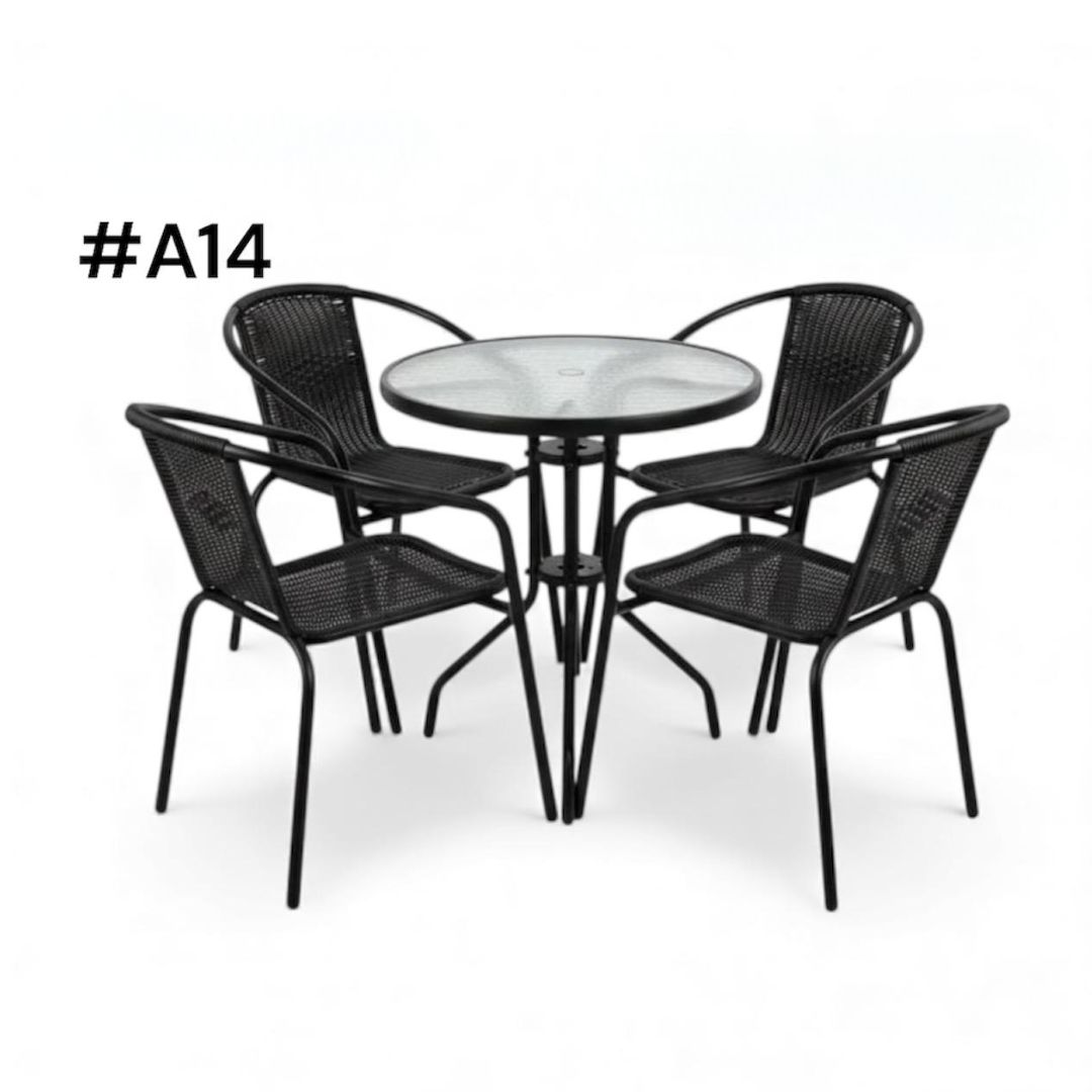 A14 4 CHAIR PATIO TABLE SET