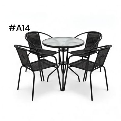 A14 4 CHAIR PATIO TABLE SET
