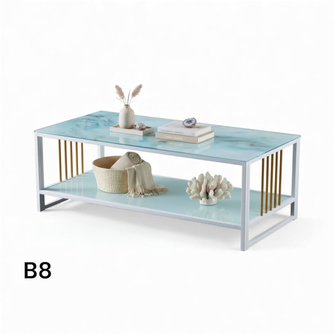 B8 GLASS CENTER TABLE