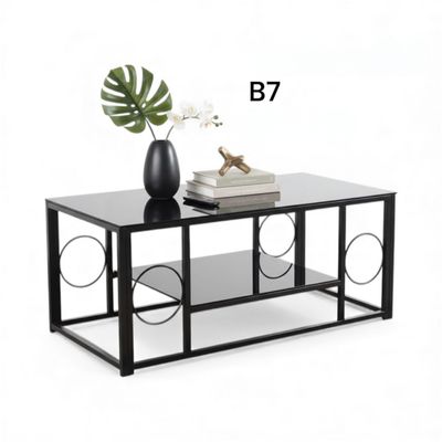 B7 GLASS CENTER TABLE