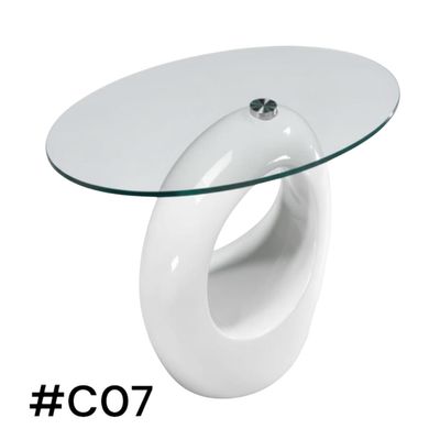 C07 GLASS TOP CENTER TABLE