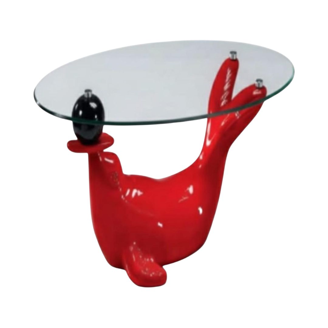 C11 GLASS CENTER TABLE