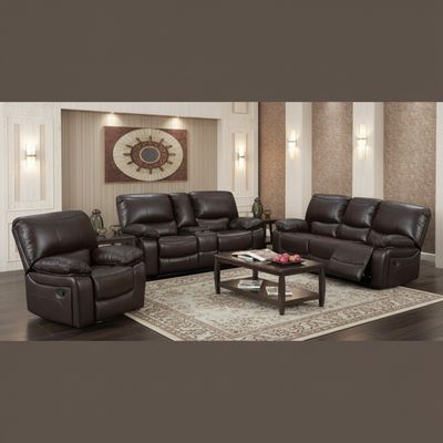 FIVESTAR FS83 BROWN LEATHER RECLINER