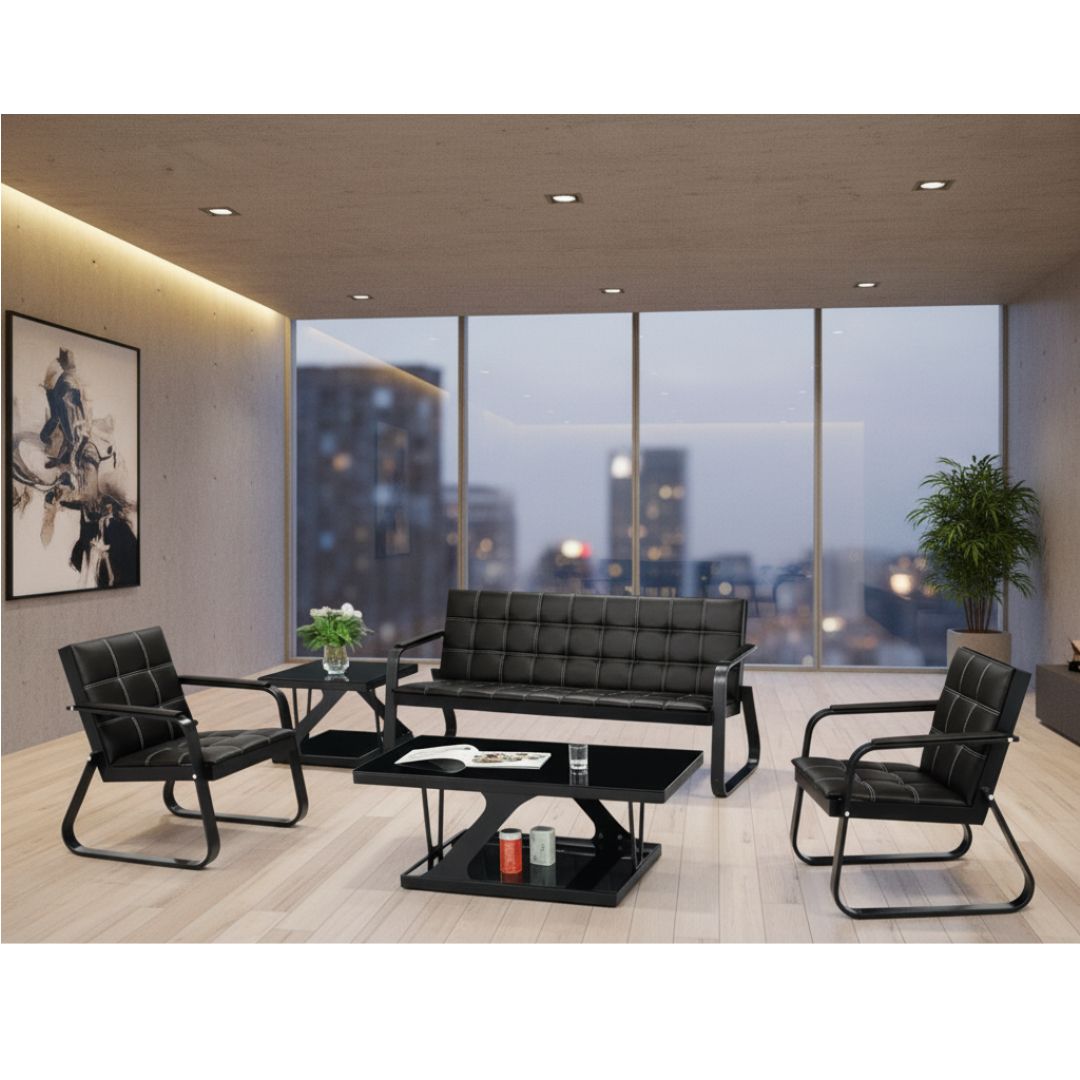 FIVESTAR #998 BLACK PATIO SET