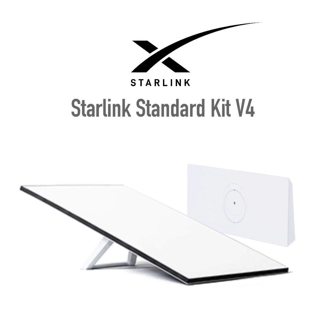 Starlink Standard Kit V4 – High-Speed Satellite Internet for Home &amp; Remote Locations