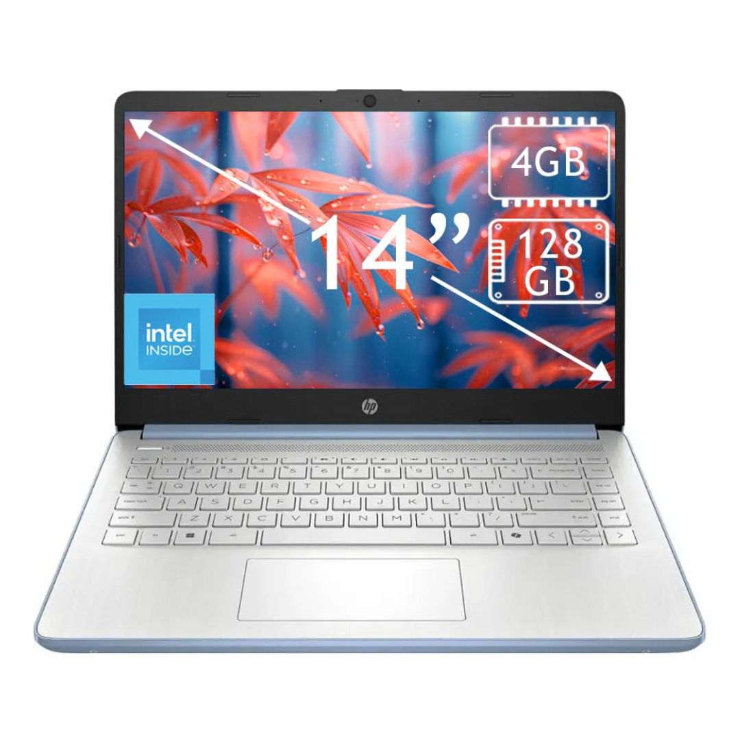 HP 14&quot; DQ6012DX LAPTOP 4GB/128GB