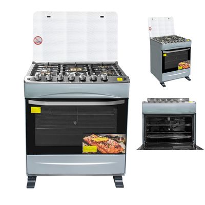 IMP30GS-AMB30S-STAR IMPERIAL SILVER-BERY BERY HEAVY DUTY 5 BURNER STOVE 31"