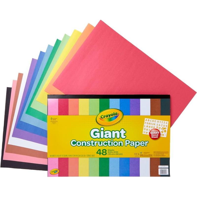 Rectangular Construction Paper Construction Sheet