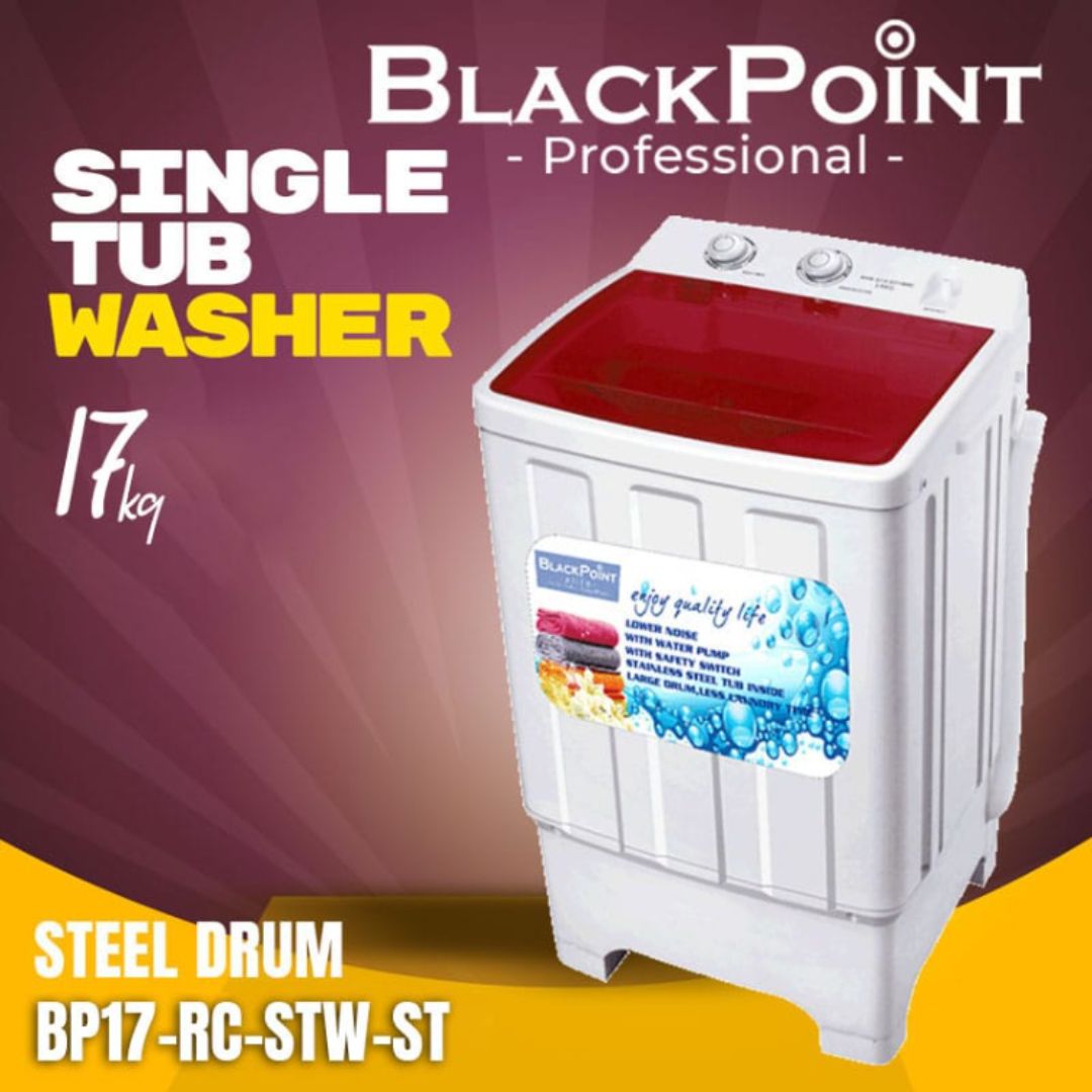 BP17STW-ST-RC BLACKPOINT SINGLE TUB RED CHERRY