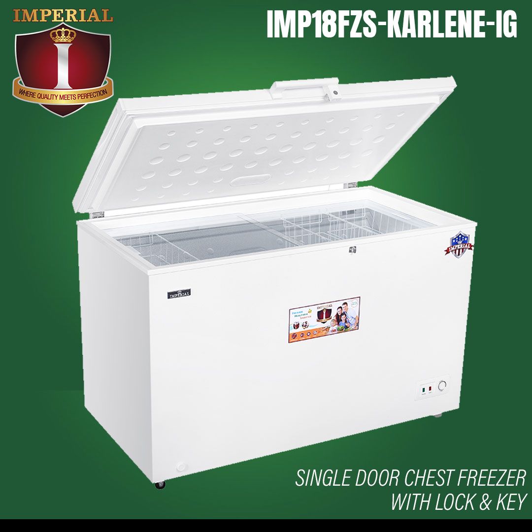 IMP18-KARLENE-IG-FZ-SIL DEEP FREZZER INSIDE GLASS -LED