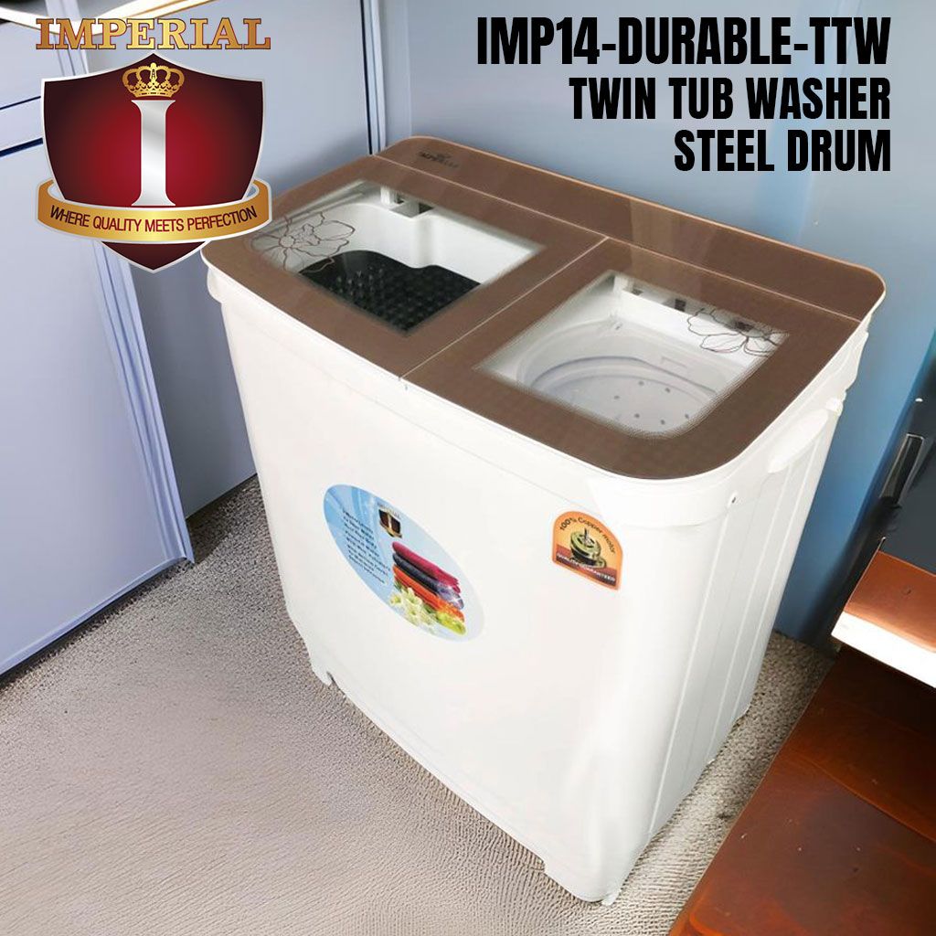 IMP14-DURABLE-TTW WASHER IMPERIAL 14-KG STEEL DRUM