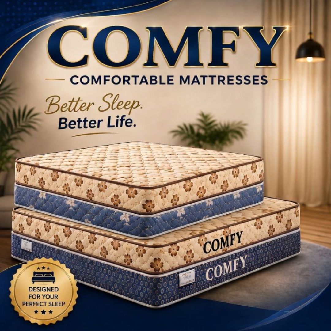 ORGANIC COMFY QUEEN 8.5" MATTRESS
