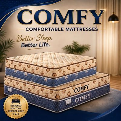 ORGANIC COMFY QUEEN 8.5" MATTRESS
