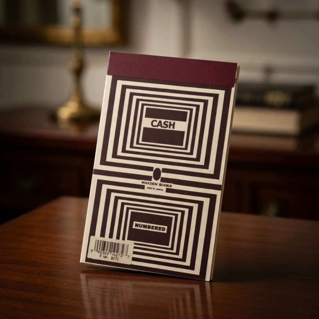 CASH BOOK B272 NUMBERED