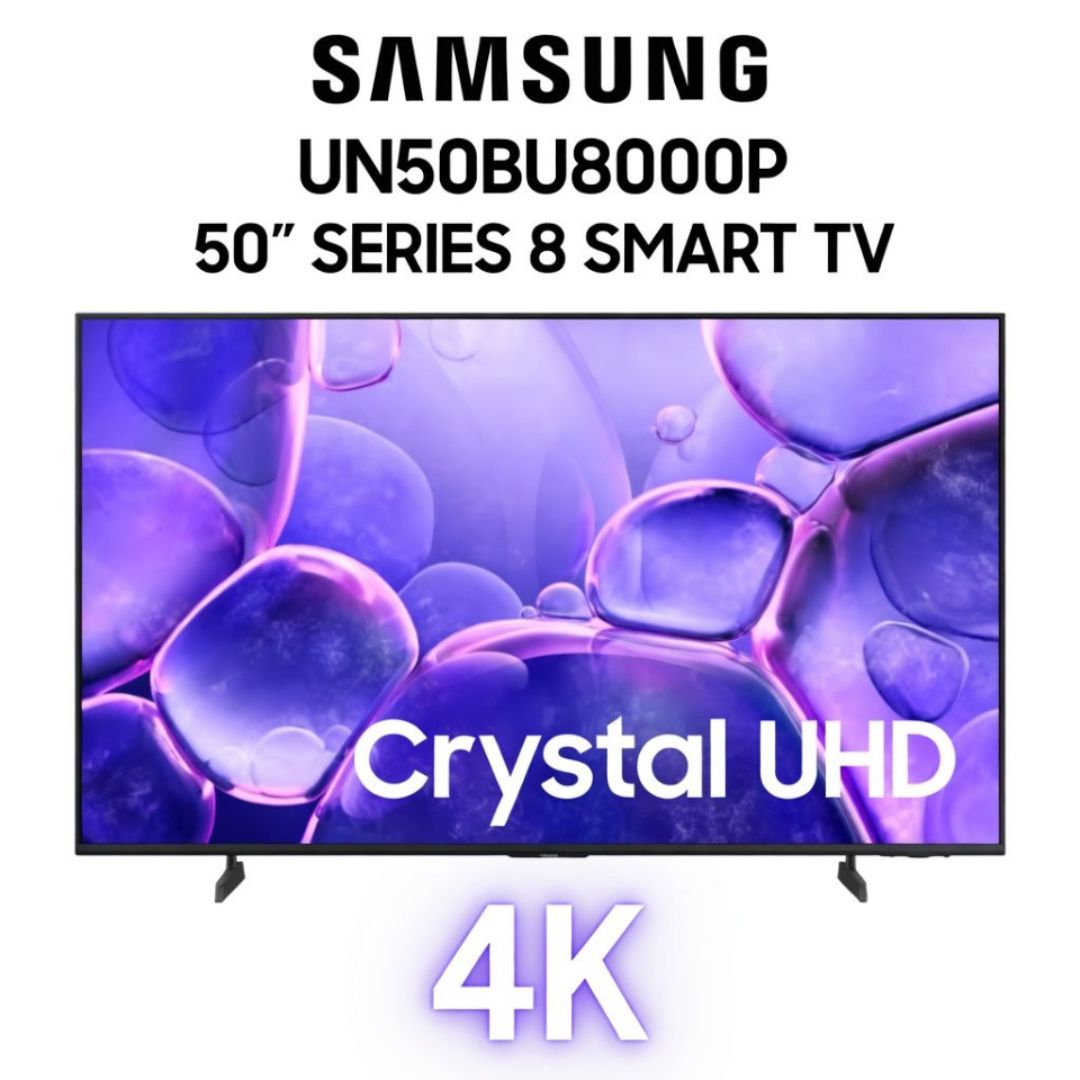 SAMSUNG UN50BU8000P 50" SERIES 8 SMART TV 4K