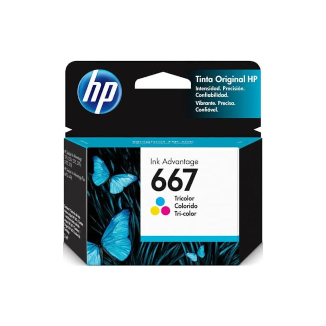 HP - 667 - Ink cartridge - Tricolor - 3YM78AL