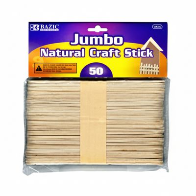 UC5028 A+ HOMEWORK JOMBO NATURAL  CRAFT STICK
