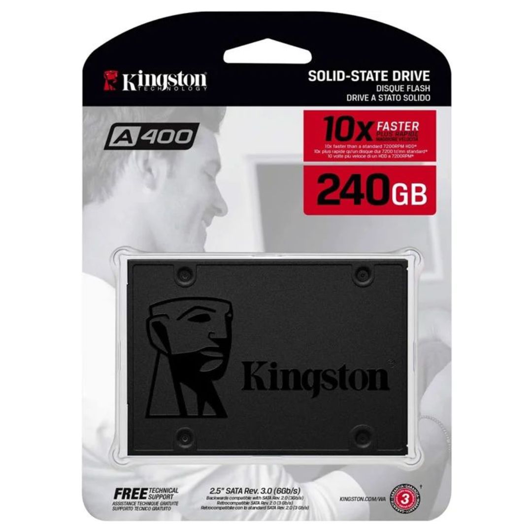 KINGSTON SSD 240GB A400 SATA3 2.5 (7MM HEIGHT