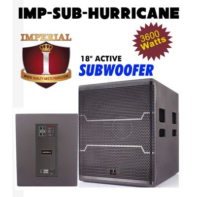IMP-18-SUB-HURRICANE IMPERIAL 18" 3600W HIGH POWER BASS SUBWOOFER QSC REAL