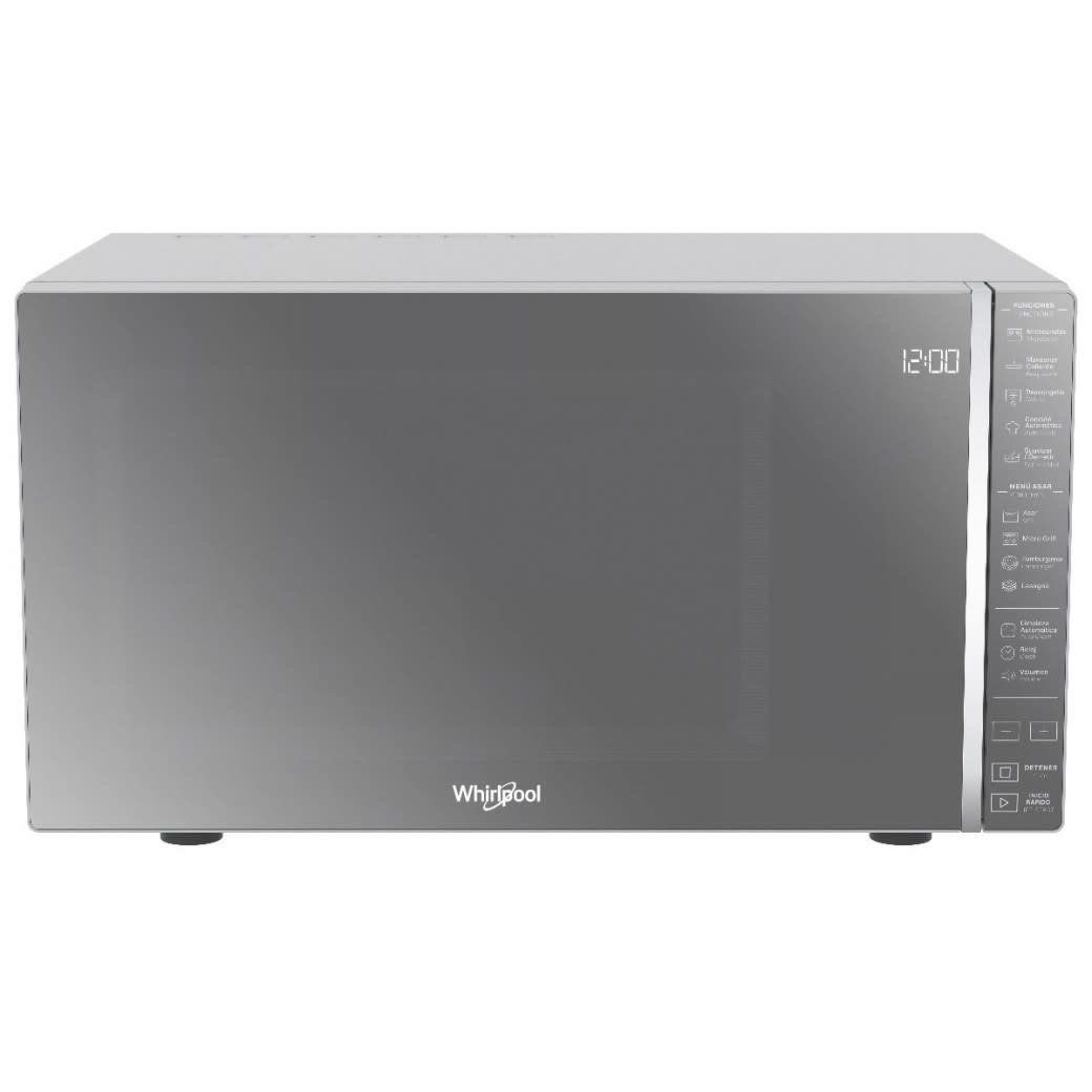 WHIRLPOOL 1.1 MICROWAVE WM1815D SILVER STAINLESS STEEL