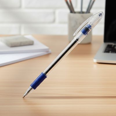 BK90C - PENTEL RSVP BLUE FINE PEN