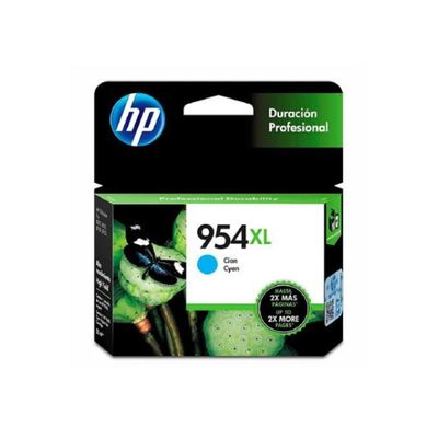 HP - 954xl - Ink cartridge - Cyan - 1,600 pages L0S62AL