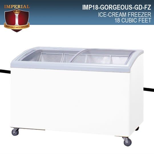 IMP18-GORGEOUS-GD-FZ ICE-CREAM FREEZER 18 CUBIC FEET