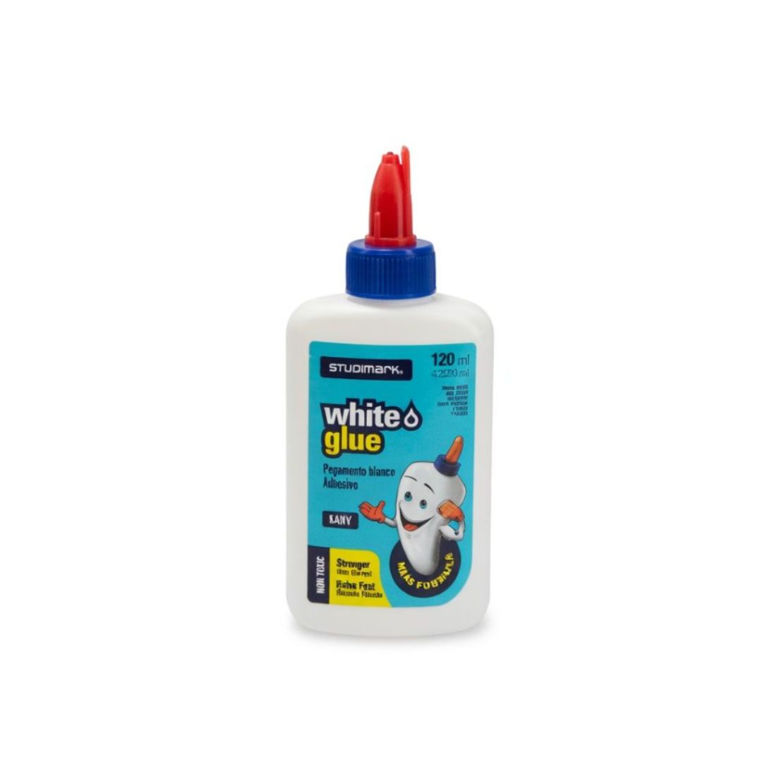 ST-06404 STUDMARK WHITE GLUE 120ML 422 FL OZ