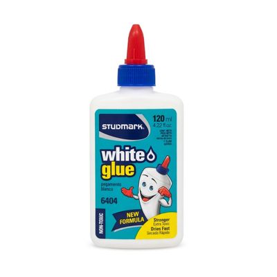 ST-06404 STUDMARK WHITE GLUE 120ML 422 FL OZ