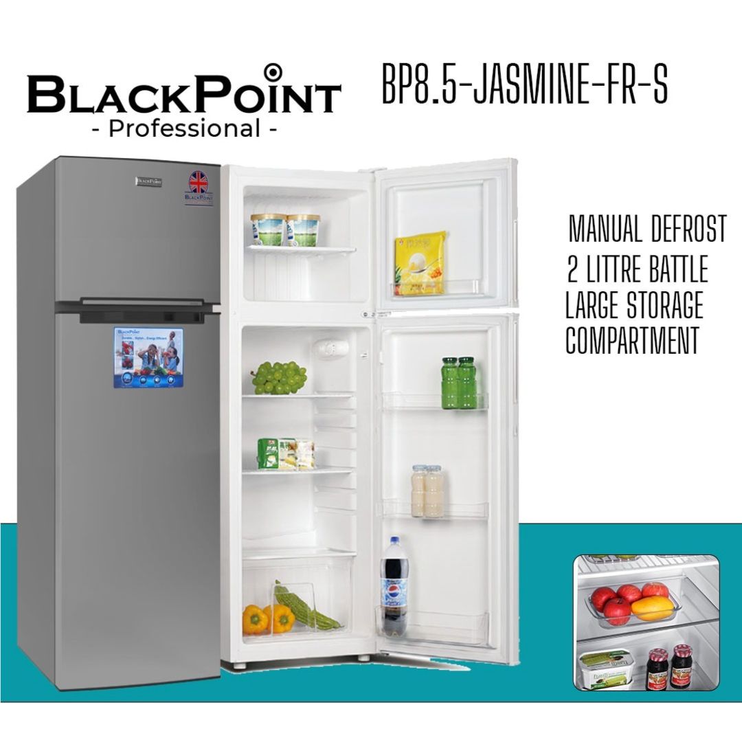 BP8.5FR-JASMINE-S BLACKPOINT FRIDGE FROST -- SILVER -- JASMINE -- TALL