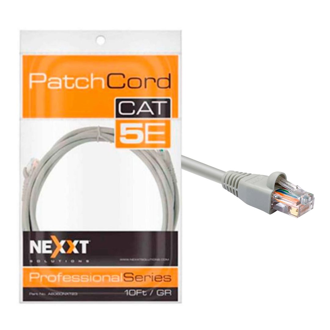 AB360NXT23 Nexxt Patch Cord Cat5e 10Ft. GR