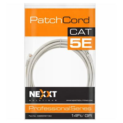 AB360NXT34 Nexxt Patch Cord Cat5e 14Ft. GR