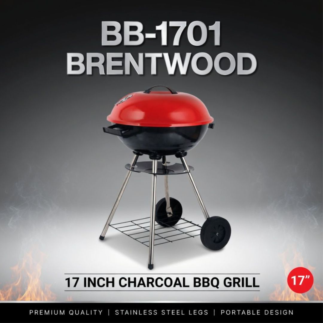 BB-1701 BRENTWOOD 17 INCH CHARCOAL BBQ GRILL