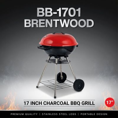 BB-1701 BRENTWOOD 17 INCH CHARCOAL BBQ GRILL