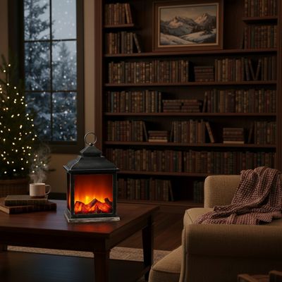 SP-03B LED FIREPLACE LANTERN
