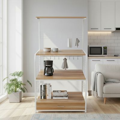 MICROWARE STAND WHITE RAIL MH-10 W-8