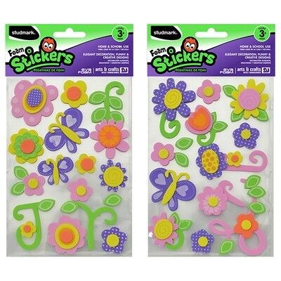 STUDMARK FOAM SHAPES FLOWERS ST-EVS-001